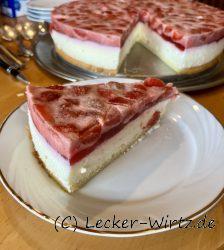 Erdbeer-Quark Kuchen