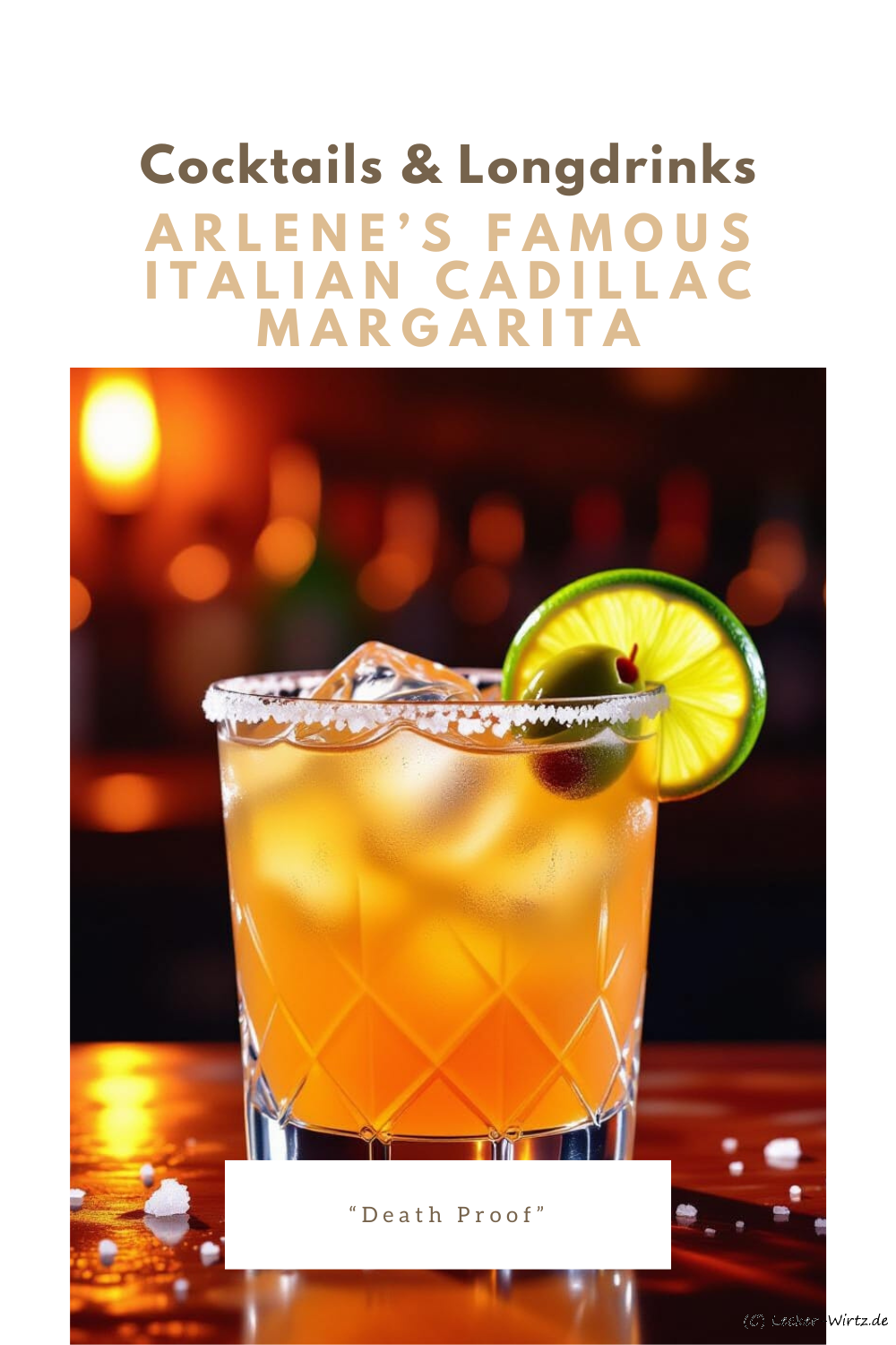 Arlene’s Famous Italian Cadillac Margarita
