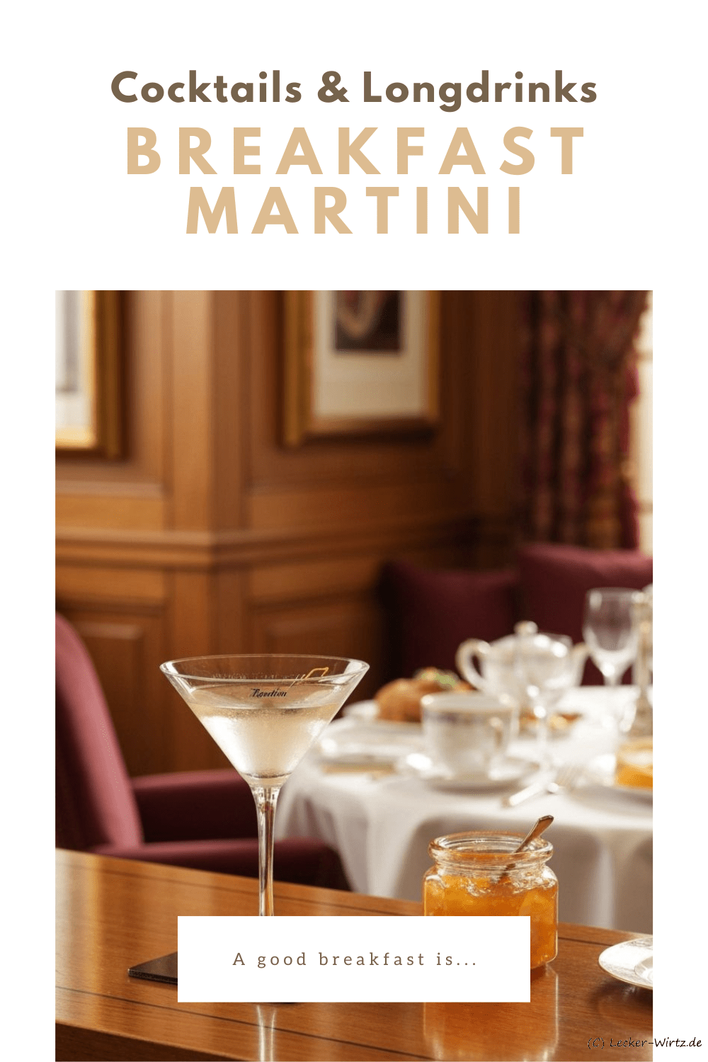Breakfast Martini