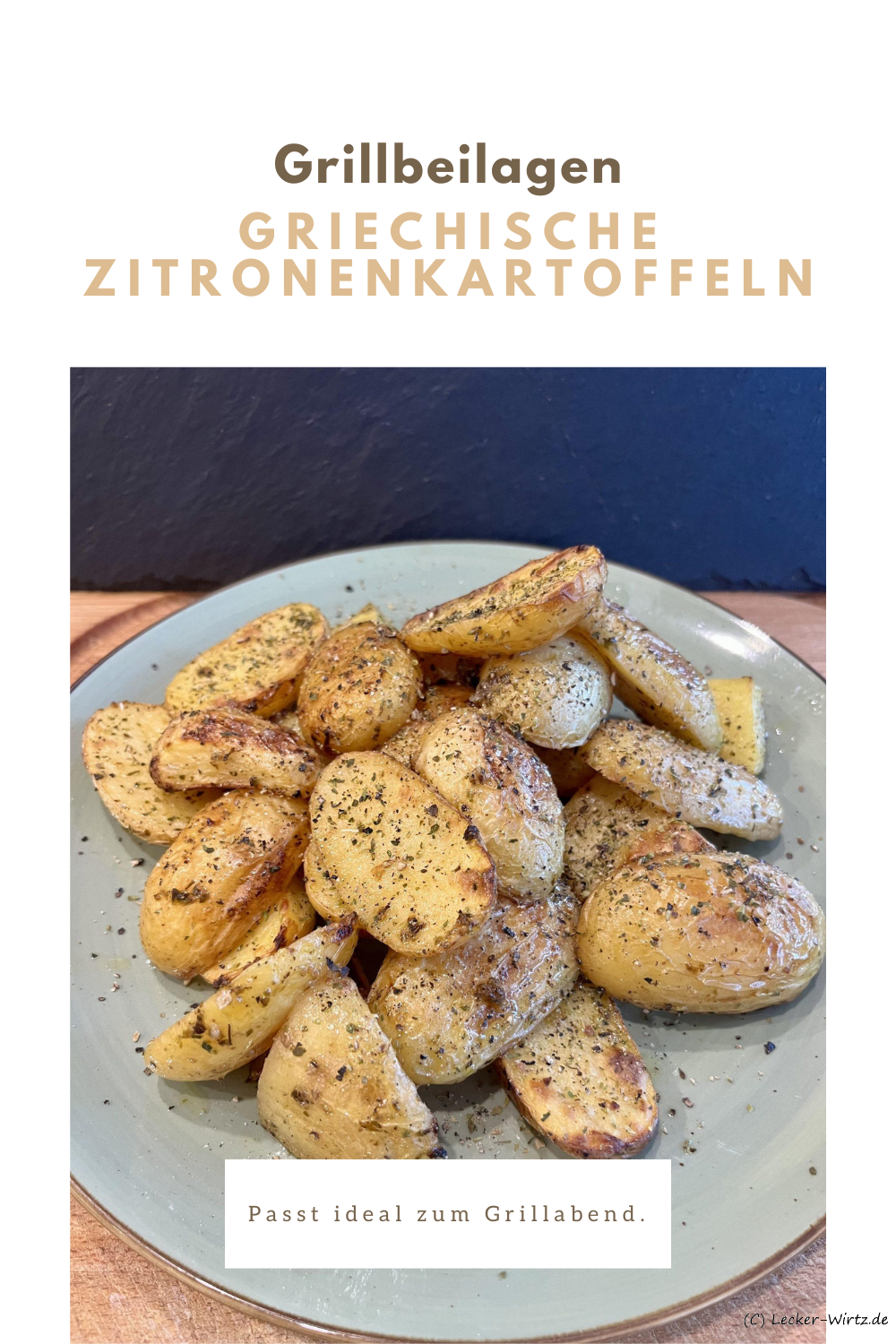 Griechische Zitronenkartoffeln
