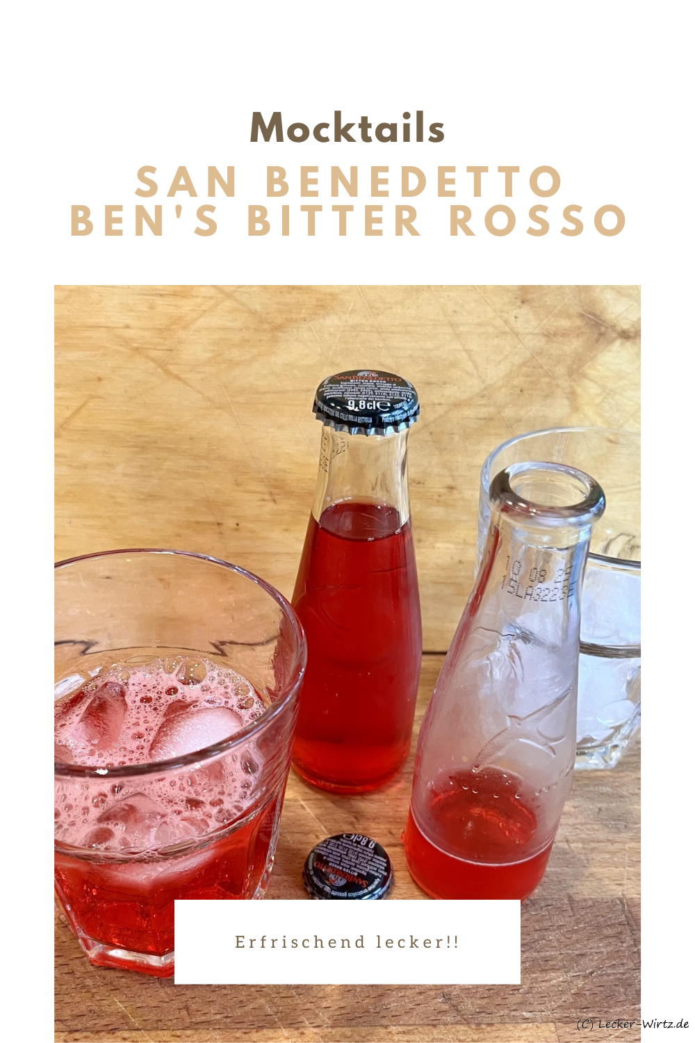 San Benedetto Ben's bitter rosso