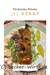 Şiş Kebap – Lamm Spieße im Dürüm Brot