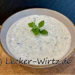 Cacik aus Schafsjoghurt