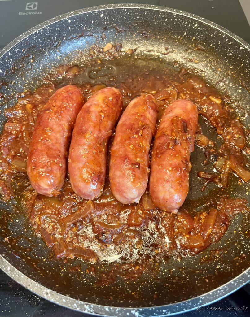 Diots de Savoie in der Pfanne