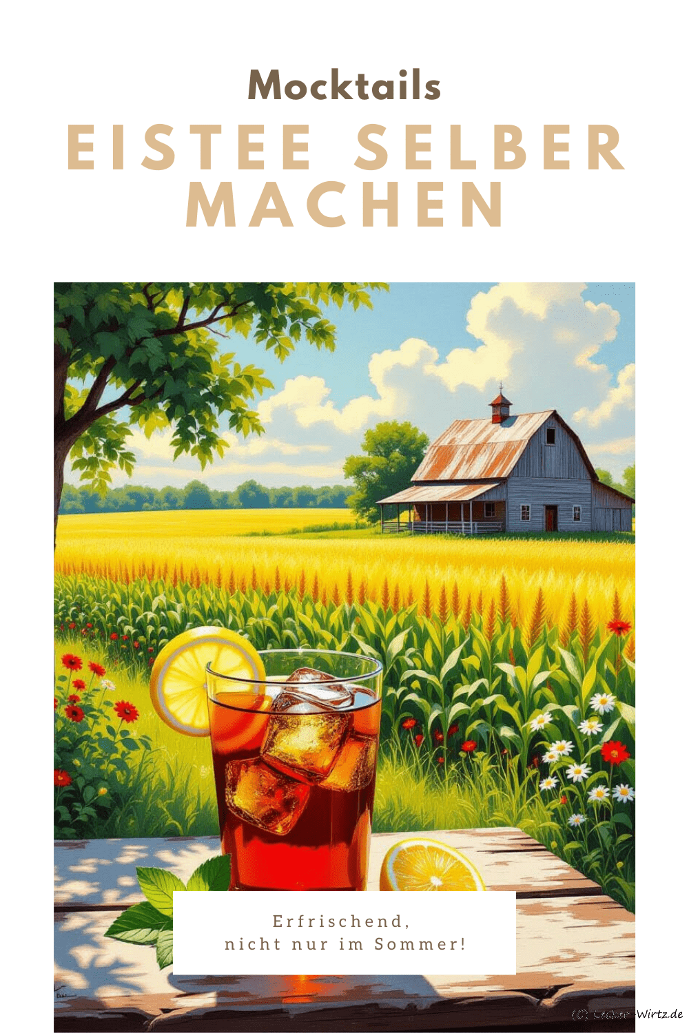 Eistee selber machen