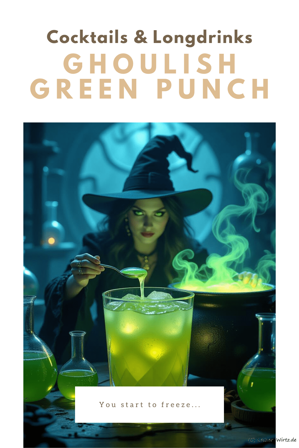 Ghoulish Green Punch