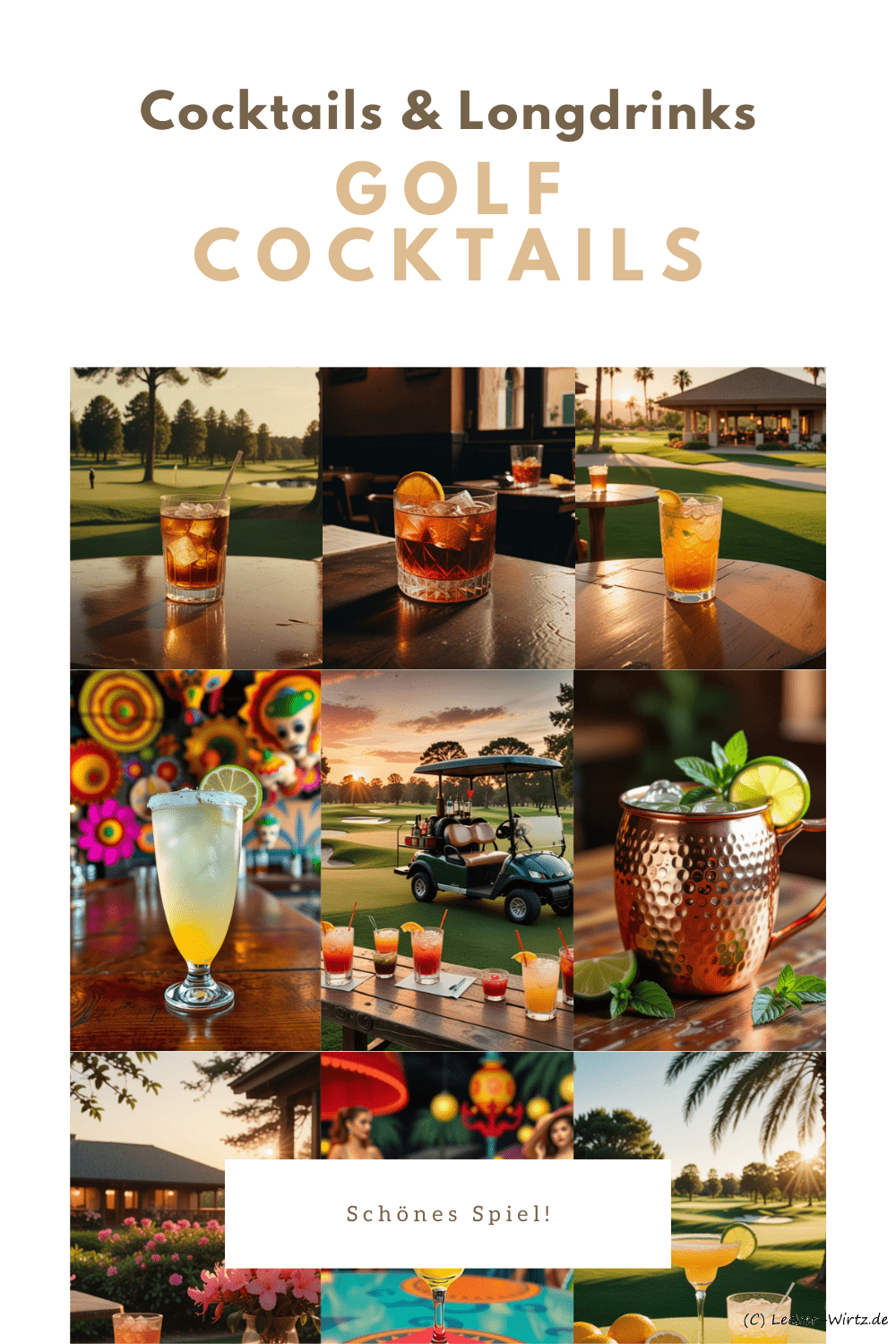 Golf Cocktails