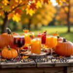 Herbst- und Kürbiszeit Drinks