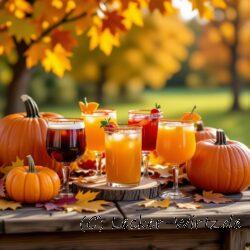 Herbst- und Kürbiszeit Drinks