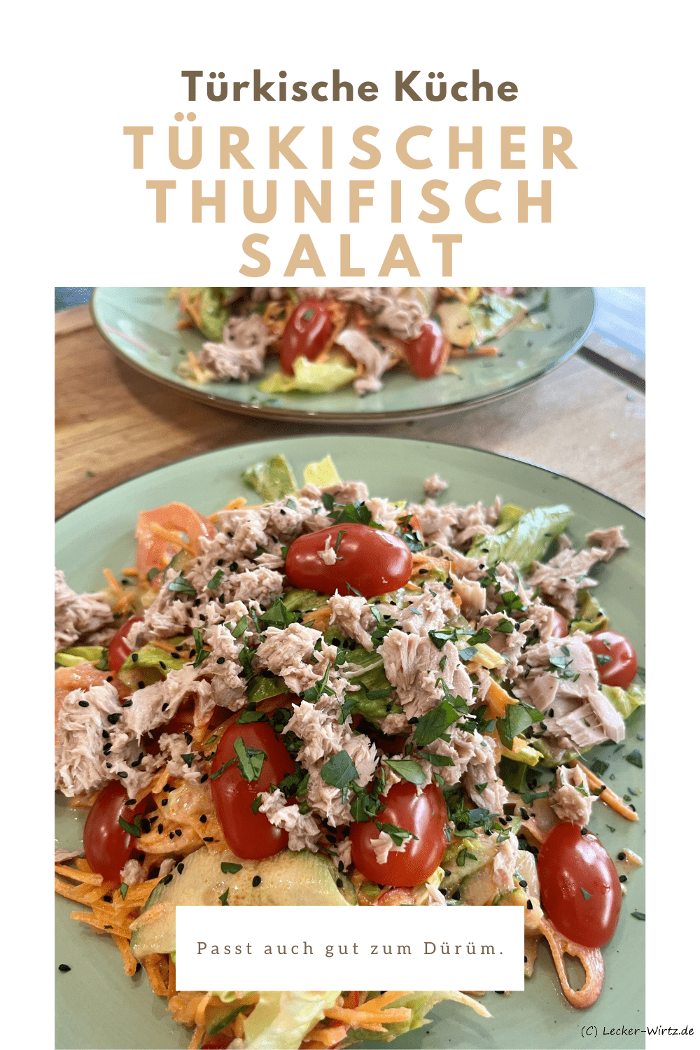 Türkischer Thunfisch Salat