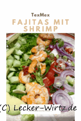 Fajitas mit Shrimp