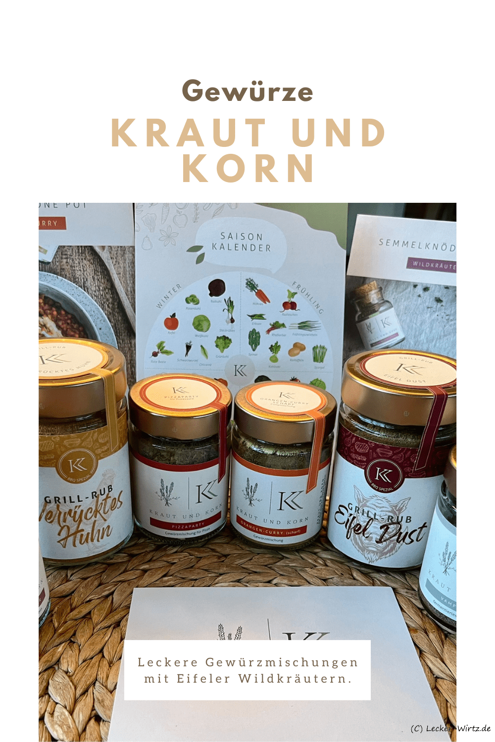 Gewürze von Kraut und Korn