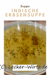 Indische Erbsensuppe