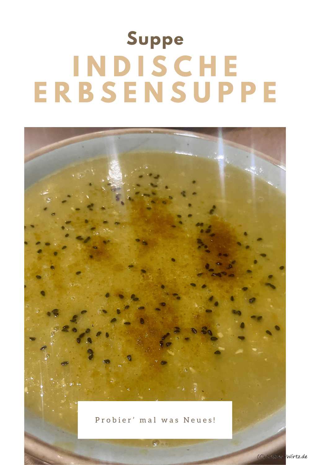 Indische Erbsensuppe