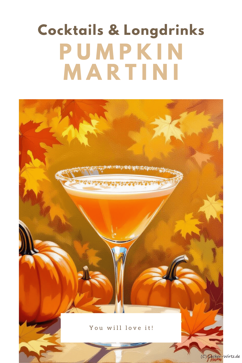 Pumpkin Martini