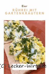 Rührei mit Gartenkräutern