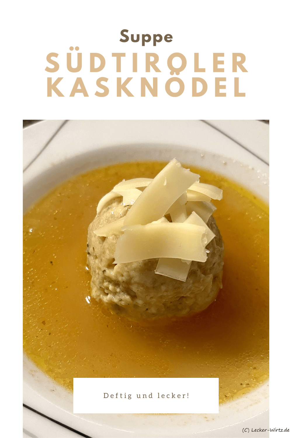 Südtiroler Kasknödel – Tiroler Kaspressknödel