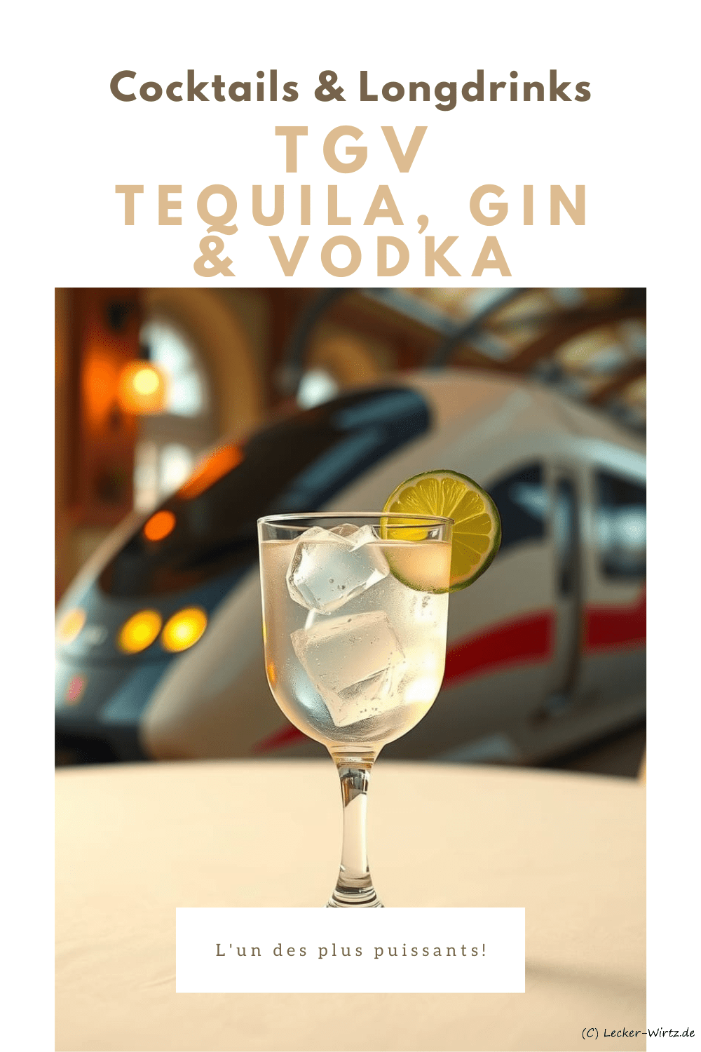 TGV – Tequila – Gin – Vodka