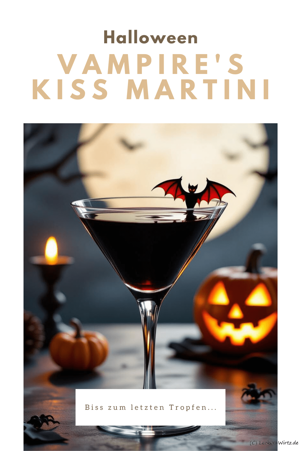 Vampire’s Kiss Martini