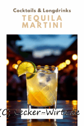 Tequila Martini – Mexican Martini