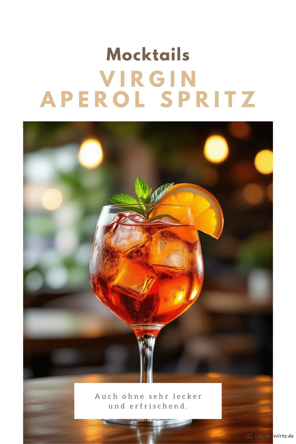 Virgin Aperol Spritz