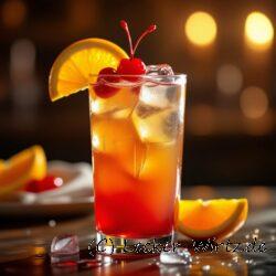 Virgin Sunrise (Tequila Sunrise alkoholfrei)