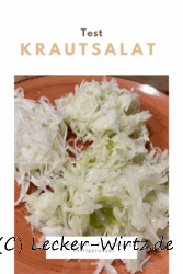 Der Krautsalat Test