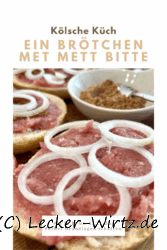 Ein Brötchen met Mett bitte