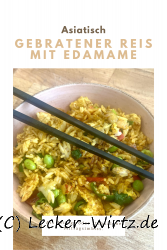 Gebratener Reis mit Edamame