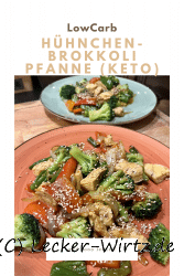 Hühnchen-Brokkoli Pfanne (Keto)