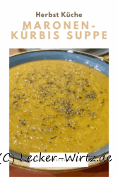 Maronen-Kürbis Suppe