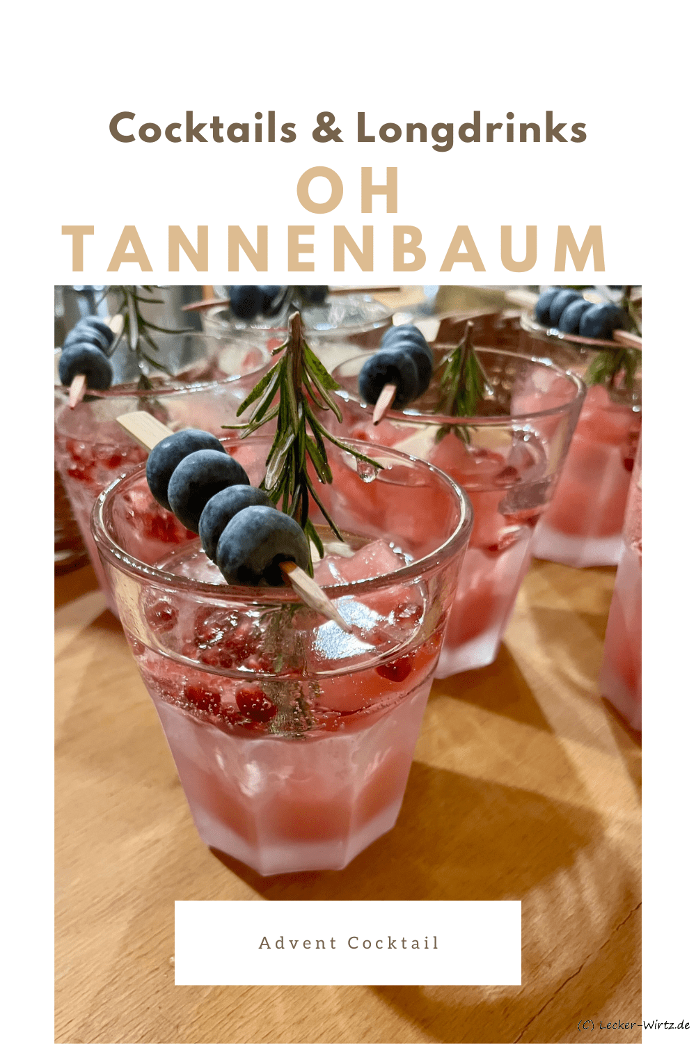Oh Tannenbaum - Advent Cocktail