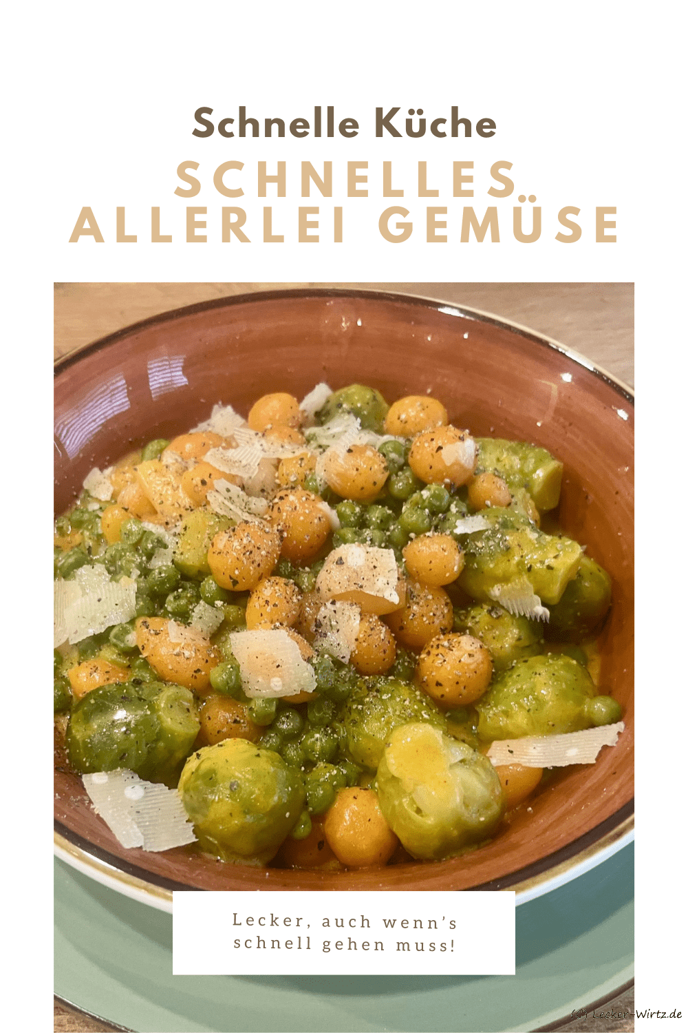 Schnelles Allerlei Gemüse