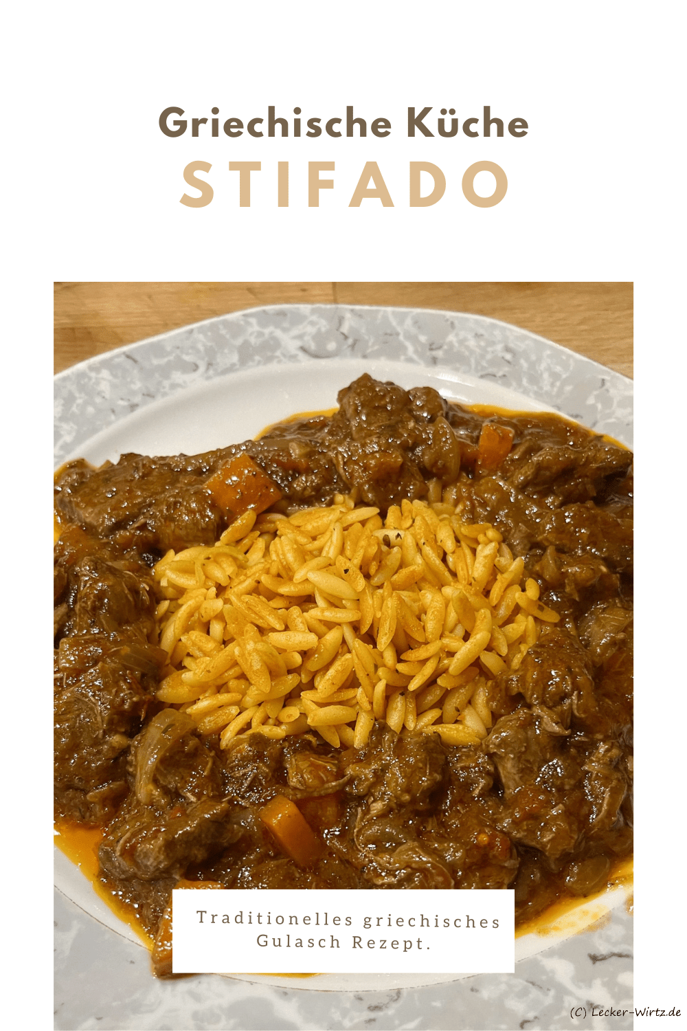 Stifado – griechisches Gulasch