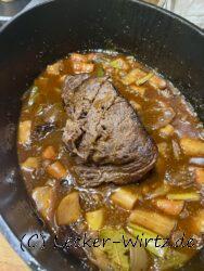 Rheinischer Sauerbraten nach 3 h