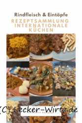 Rindfleischeintöpfe der internationalen Küche