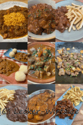 Rindfleischeintöpfe der internationalen Küche