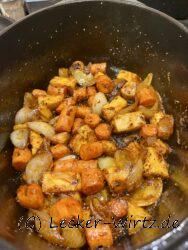 Sauerbraten Gemüse anschmoren