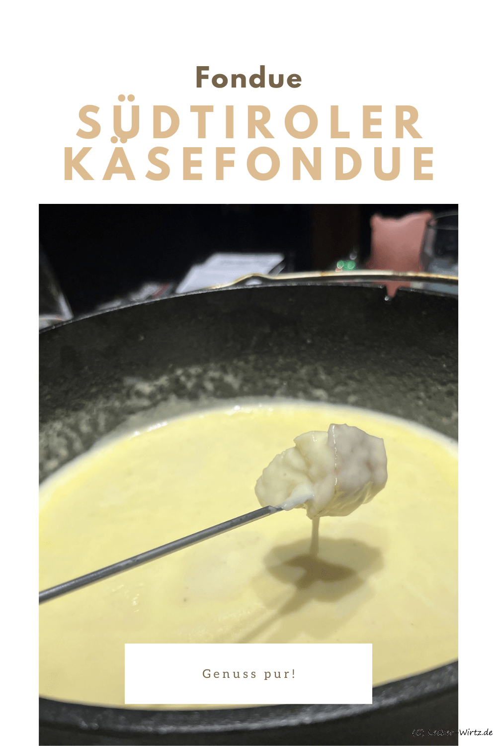 Südtiroler Käsefondue