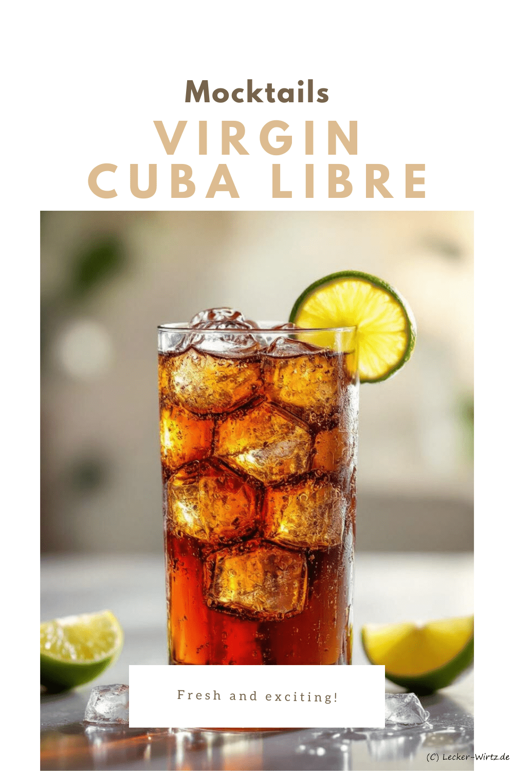 Virgin Cuba Libre Mocktail
