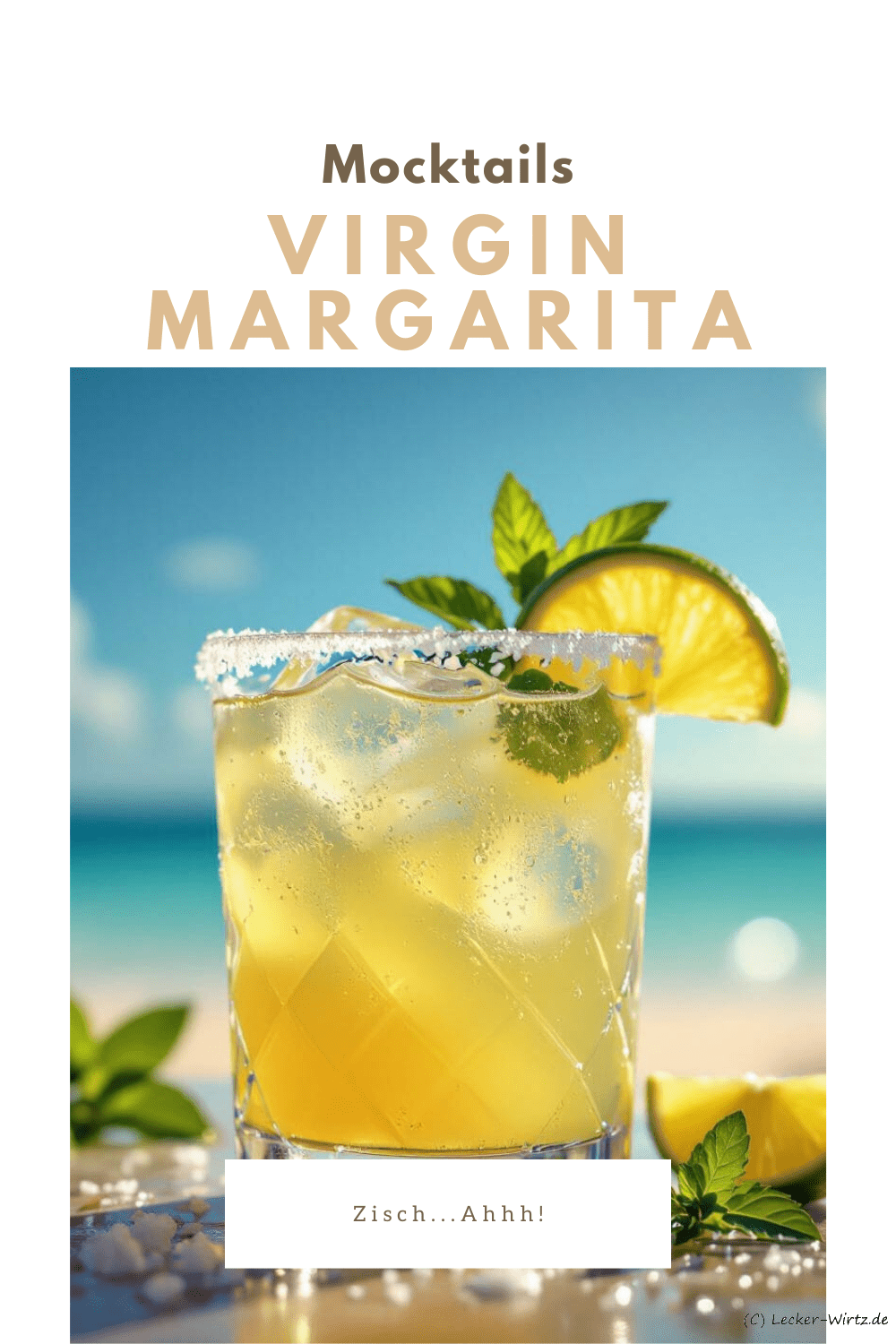 Virgin Margarita Mocktail