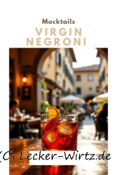 Virgin Negroni Mocktail