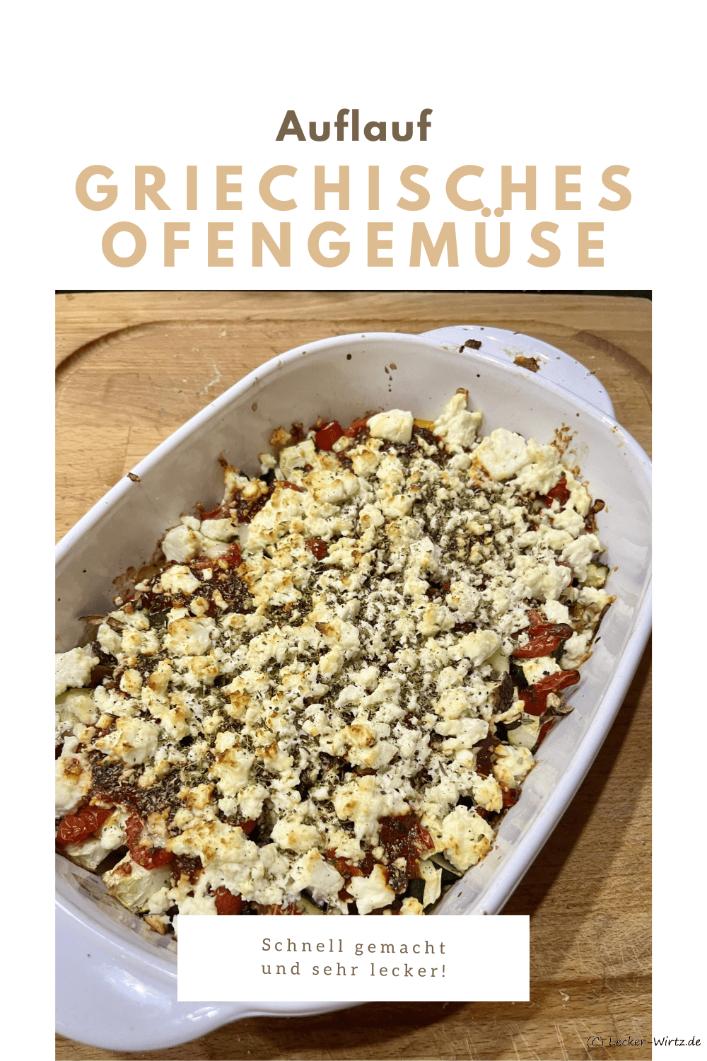 Griechisches Ofengemüse