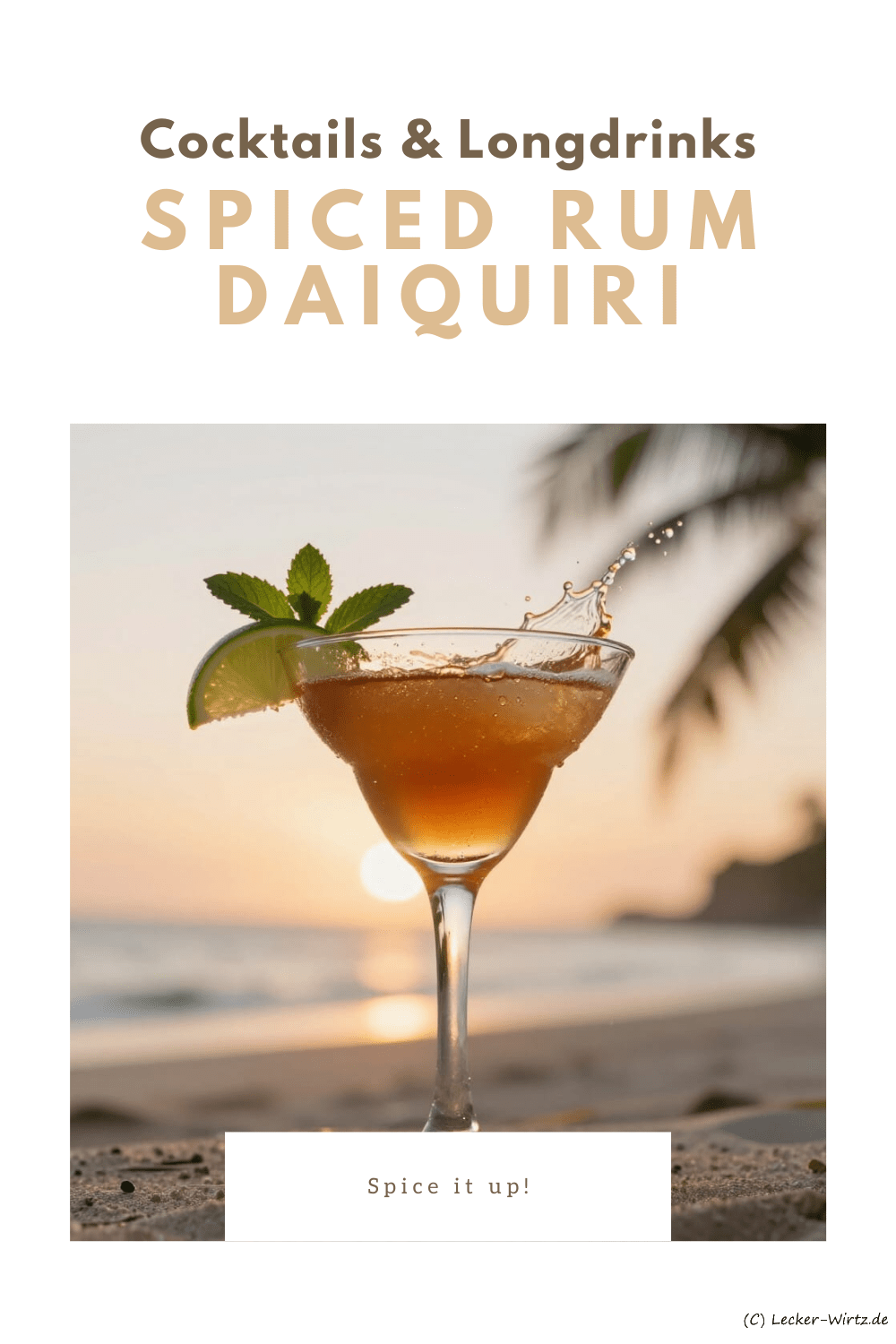 Spiced Rum Daiquiri