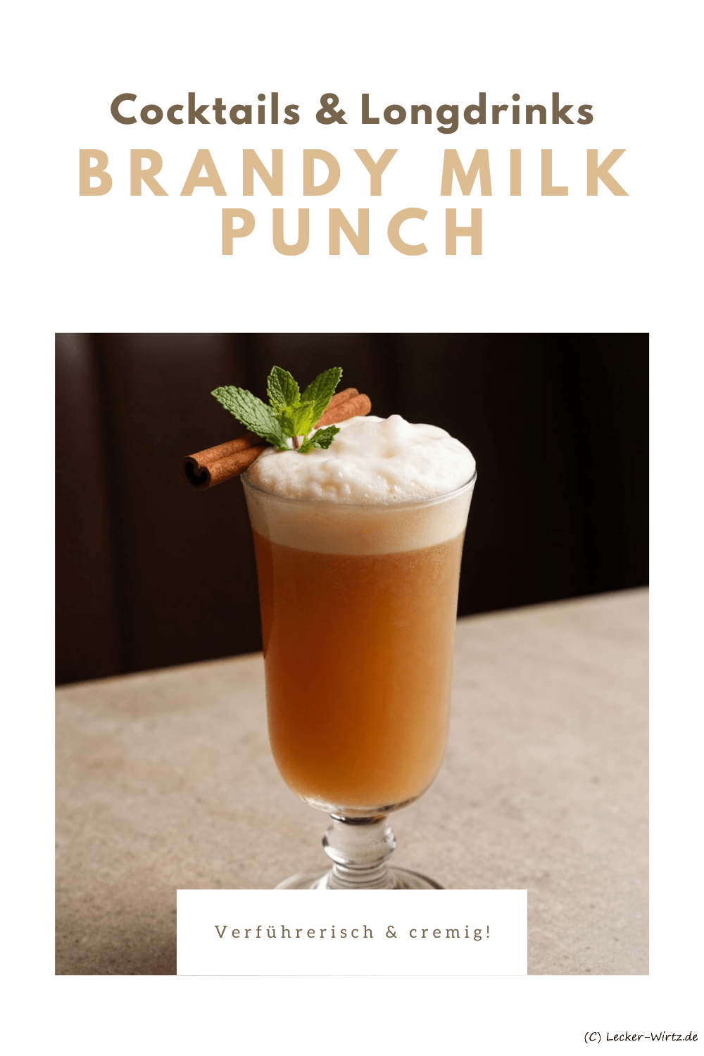 Brandy Milk Punch