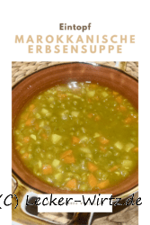 Marokkanische Erbsensuppe