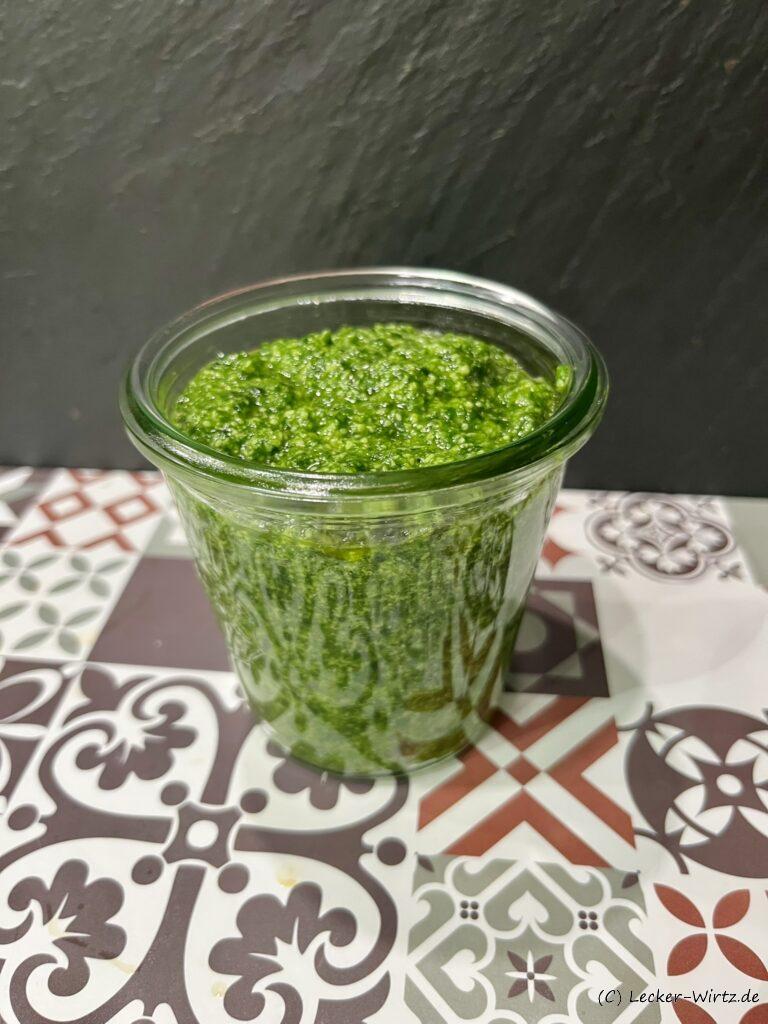 Bärlauchpesto ohne Nüsse