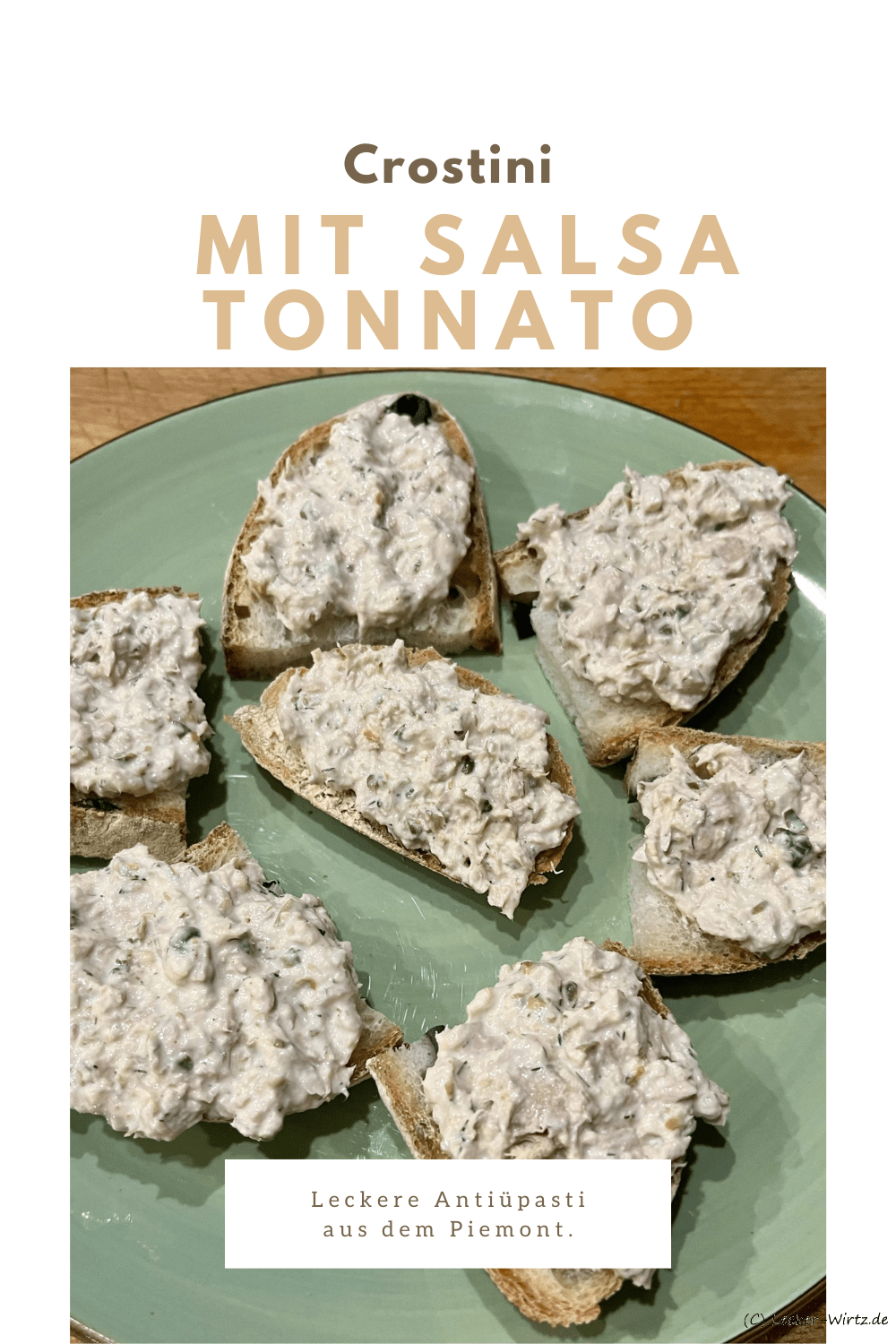 Crostini mit Salsa tonnato