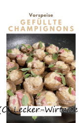 Gefüllte Champignons