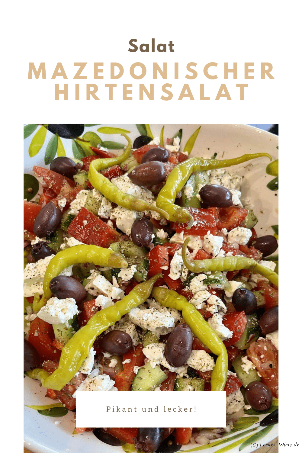 Mazedonischer Hirtensalat
